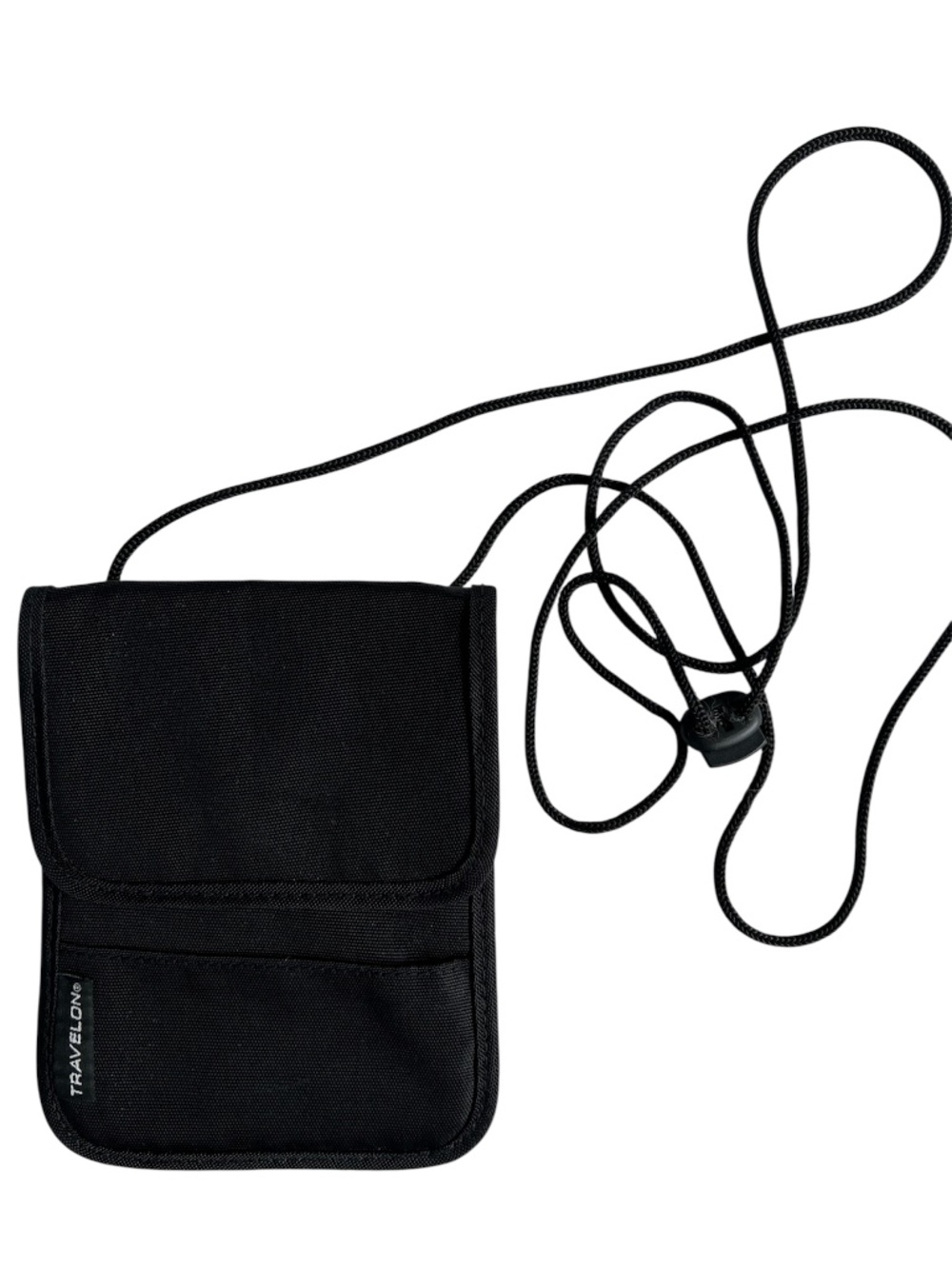 Travelon Bag Crossbody Black Travel Passport Tickets Zippered Back Pocket Pouch